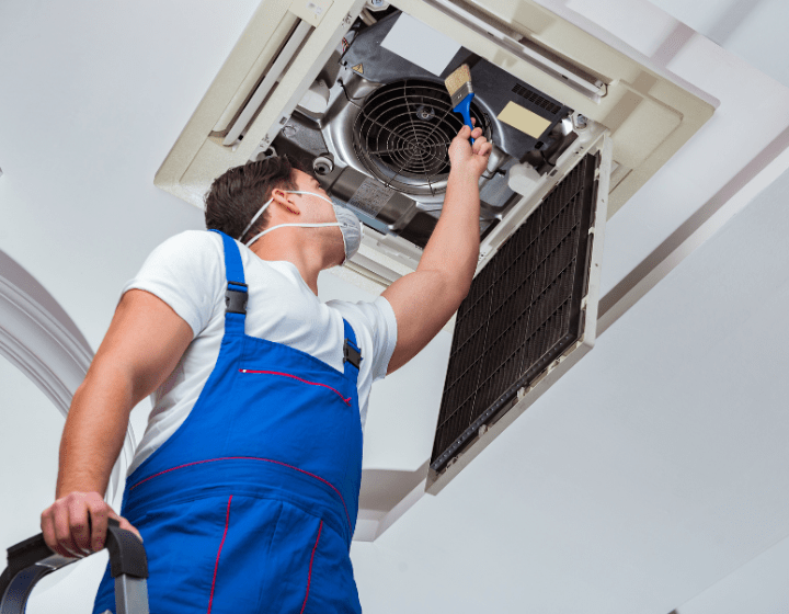 HVAC mould cleaning central coast